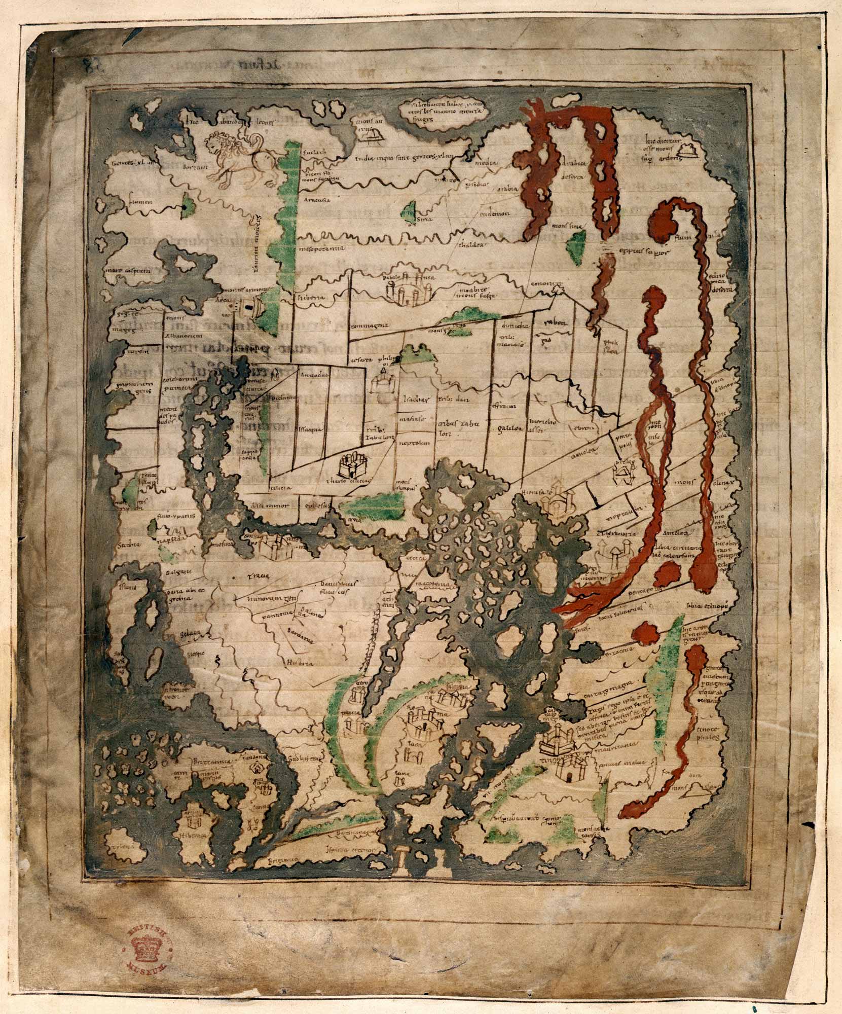 Anglo-Saxon mapa mundi