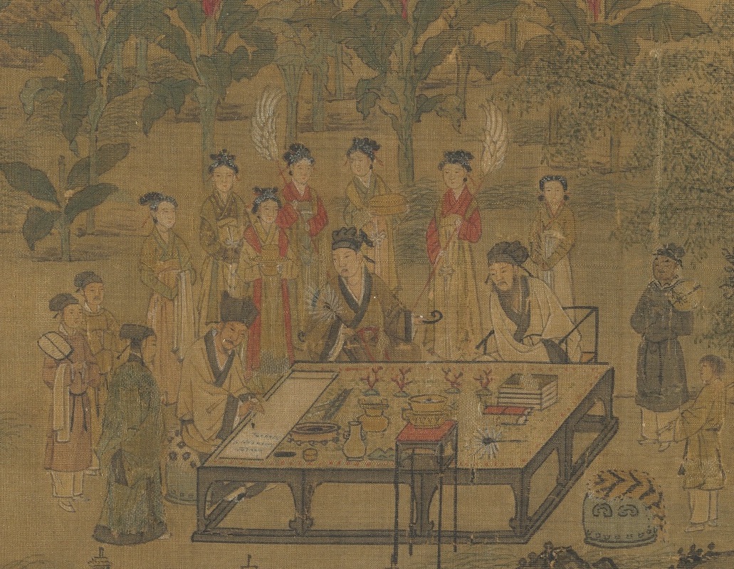 Liu Songnian (attr.), Literati gathering